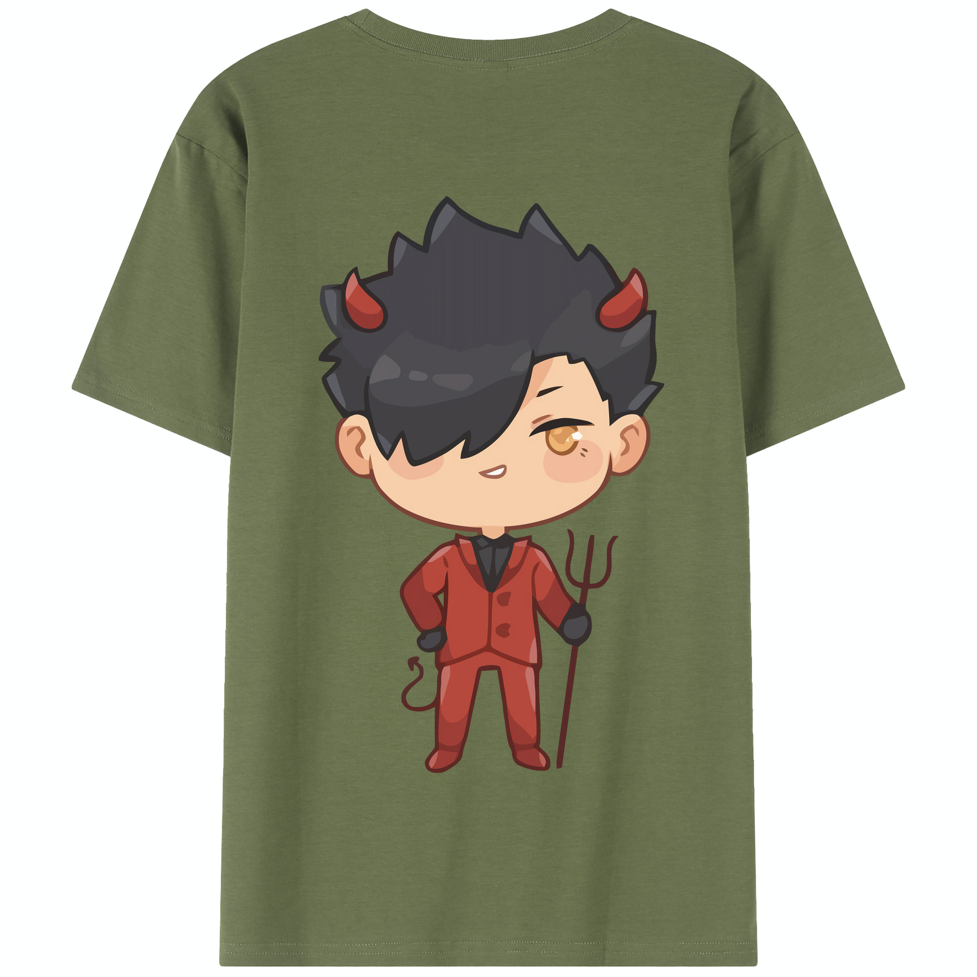（画像用） ハイキュー!! Haikyu!! 綿100％半袖Tシャツ（背面プリント）